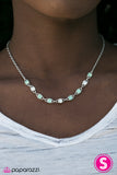 Paparazzi "Rattle The Stars - Green" necklace Paparazzi Jewelry