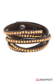 Paparazzi "Raw Magnetism - Brown" bracelet Paparazzi Jewelry