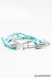 Paparazzi "Ready, Aim, Fire! - Blue" bracelet Paparazzi Jewelry
