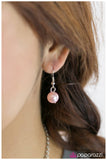 Paparazzi "Ready For Romance - Pink" Necklace & Earring Set Paparazzi Jewelry