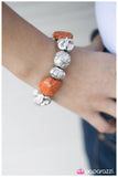 Paparazzi "Ready to Rock?" Orange Bracelet Paparazzi Jewelry