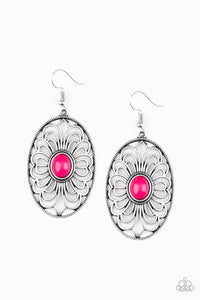 Paparazzi VINTAGE VAULT "Really Whimsy" Pink Earrings Paparazzi Jewelry