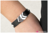 Paparazzi "Rebel Hearts" Black Bracelet Paparazzi Jewelry