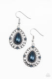 Paparazzi "Red Carpet Sparkle" Blue Earrings Paparazzi Jewelry