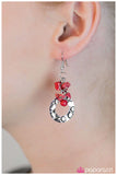 Paparazzi "RED Zeppelin" earring Paparazzi Jewelry