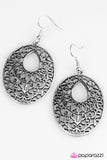 Paparazzi "Regal Code - Silver" earring Paparazzi Jewelry