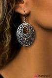 Paparazzi "Regal Code - Silver" earring Paparazzi Jewelry