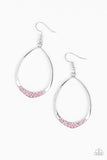 Paparazzi "REIGN Down" Pink Earrings Paparazzi Jewelry