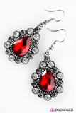 Paparazzi "Release Your Inner Sparkle" Red Earrings Paparazzi Jewelry
