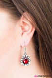 Paparazzi "Release Your Inner Sparkle" Red Earrings Paparazzi Jewelry