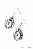 Paparazzi "Release Your Inner Sparkle" White Earrings Paparazzi Jewelry
