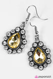 Paparazzi "Release Your Inner Sparkle" Yellow Earrings Paparazzi Jewelry