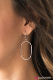 Paparazzi "Retrograde - Silver" necklace Paparazzi Jewelry