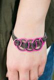 Paparazzi "Revved Up" Pink Bracelet Paparazzi Jewelry
