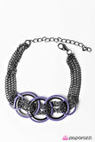 Paparazzi "Revved Up - Purple" bracelet Paparazzi Jewelry