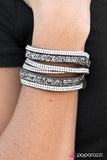 Paparazzi "Rhinestone Radar - Silver" bracelet Paparazzi Jewelry