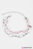 Paparazzi "Rich Beyond Your GLITZY-est Dreams" Pink Bracelet Paparazzi Jewelry