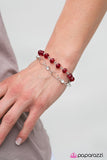 Paparazzi "Rich Beyond Your GLITZY-est Dreams" Red Bracelet Paparazzi Jewelry