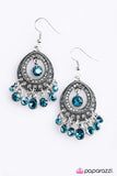 Paparazzi "Richly Radiant" Blue Earrings Paparazzi Jewelry