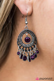 Paparazzi "Richly Radiant - Purple" earring Paparazzi Jewelry