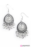 Paparazzi "Richly Radiant" White Earrings Paparazzi Jewelry