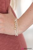 Paparazzi "Rich Refinement - Gold" bracelet Paparazzi Jewelry