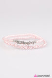 Paparazzi "Rich Refinement - Pink" bracelet Paparazzi Jewelry