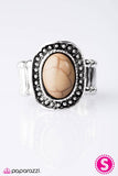Paparazzi "Ride Em Cowboy - Brown" ring Paparazzi Jewelry