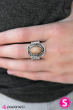 Paparazzi "Ride Em Cowboy - Brown" ring Paparazzi Jewelry