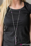 Paparazzi "Ridge View" Purple Necklace & Earring Set Paparazzi Jewelry