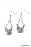 Paparazzi "Right This SWAY - White" earring Paparazzi Jewelry