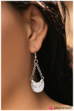 Paparazzi "Right This SWAY - White" earring Paparazzi Jewelry