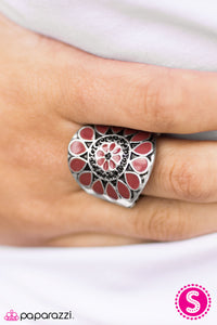 Paparazzi "Ring Around The ROSA" ring Paparazzi Jewelry