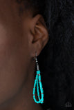 Paparazzi "Rio Rainforest" Blue Necklace & Earring Set Paparazzi Jewelry