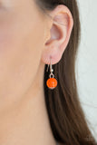 Paparazzi "Rising Stardom" Orange Necklace & Earring Set Paparazzi Jewelry