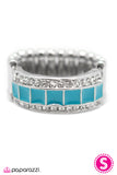 Paparazzi "Rising Tide - Blue" ring Paparazzi Jewelry