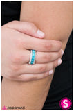Paparazzi "Rising Tide - Blue" ring Paparazzi Jewelry