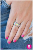 Paparazzi "Rising Tide - Yellow" ring Paparazzi Jewelry