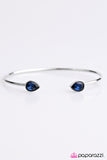 Paparazzi "Risk of Rain" Blue Bracelet Paparazzi Jewelry