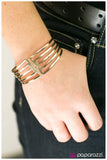 Paparazzi "Risk Taker - Gold" bracelet Paparazzi Jewelry