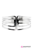 Paparazzi "Risk Taker - Silver" bracelet Paparazzi Jewelry
