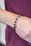 Paparazzi "RITZY Business" Black Bracelet Paparazzi Jewelry