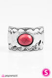 Paparazzi "River Quest" Red Ring Paparazzi Jewelry