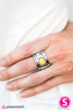 Paparazzi "River Quest" Yellow Ring Paparazzi Jewelry