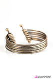 Paparazzi "River Rapids - Brass" bracelet Paparazzi Jewelry
