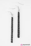 Paparazzi "River Trek" Black Earrings Paparazzi Jewelry