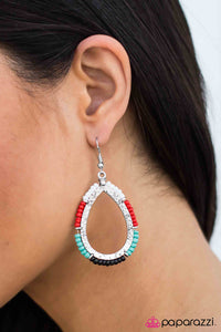 Paparazzi "River Walk" earring Paparazzi Jewelry