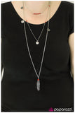 Paparazzi "Roadrunner - Red" necklace Paparazzi Jewelry