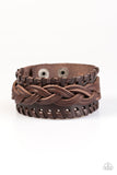 Paparazzi "Road Show - Brown" bracelet Paparazzi Jewelry