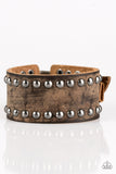 Paparazzi "Roadside Rattler - Brown" bracelet Paparazzi Jewelry